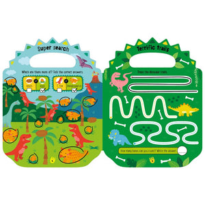 Product image 10 of Shiny Stickers My Green and Scaly Dinosaur Activity Book, a sticker activity book for ages 4+, by Make Believe Ideas.