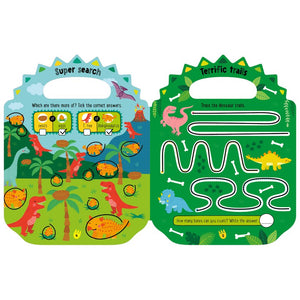 Product image 12 of Shiny Stickers My Green and Scaly Dinosaur Activity Book, a sticker activity book for ages 4+, by Make Believe Ideas.