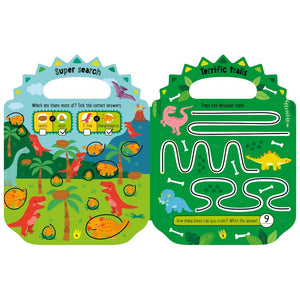 Product image 13 of Shiny Stickers My Green and Scaly Dinosaur Activity Book, a sticker activity book for ages 4+, by Make Believe Ideas.