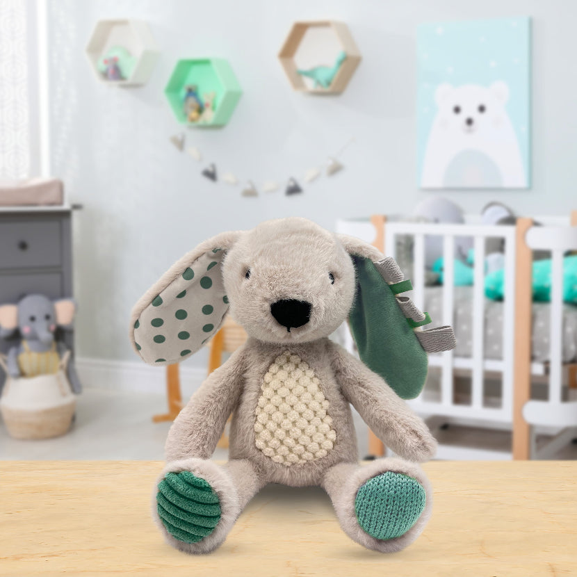 Product image 2 of Small Plush Bunny, a plush toy for ages 0+, by Make Believe Ideas.