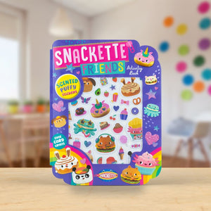 Product image 2 of Snackette Friends, a sticker activity book for ages 4+, by Make Believe Ideas.