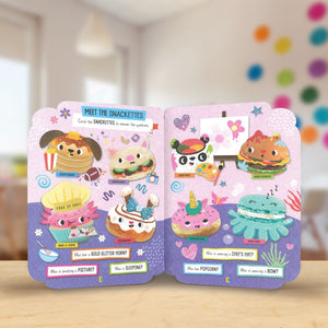 Product image 3 of Snackette Friends, a sticker activity book for ages 4+, by Make Believe Ideas.