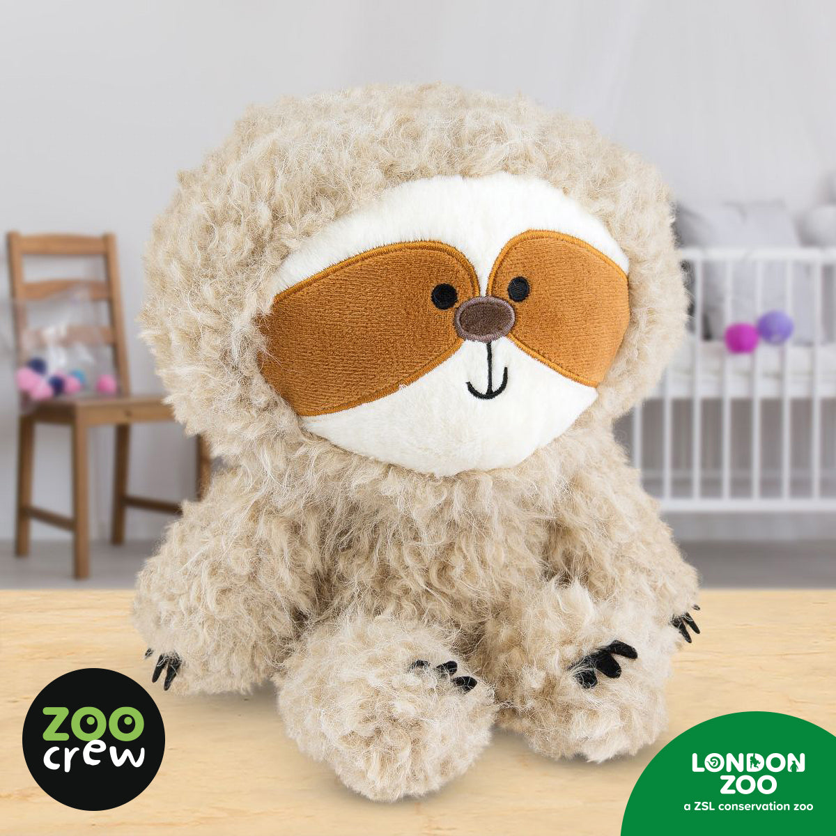 Product image 2 of Sonny the Sloth, a plush toy for ages 0+, by Make Believe Ideas.