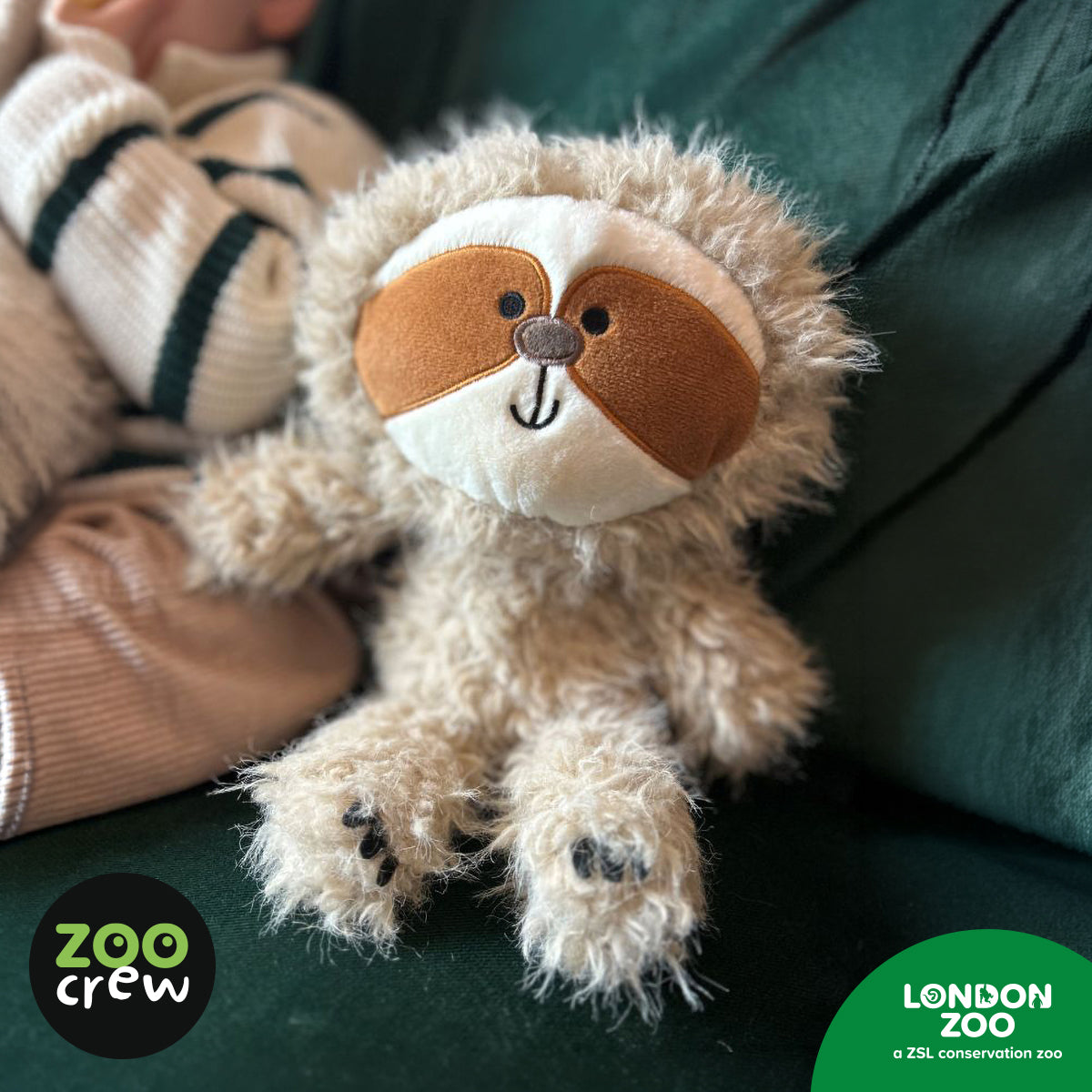 Product image 7 of Sonny the Sloth, a plush toy for ages 0+, by Make Believe Ideas.