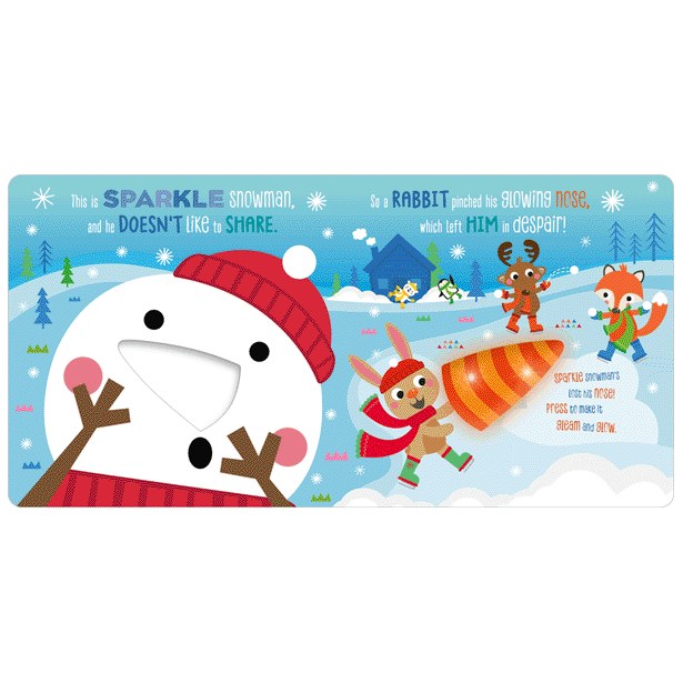 Product image 3 of Sparkle Snowman, a board book for ages 0+, by Make Believe Ideas.