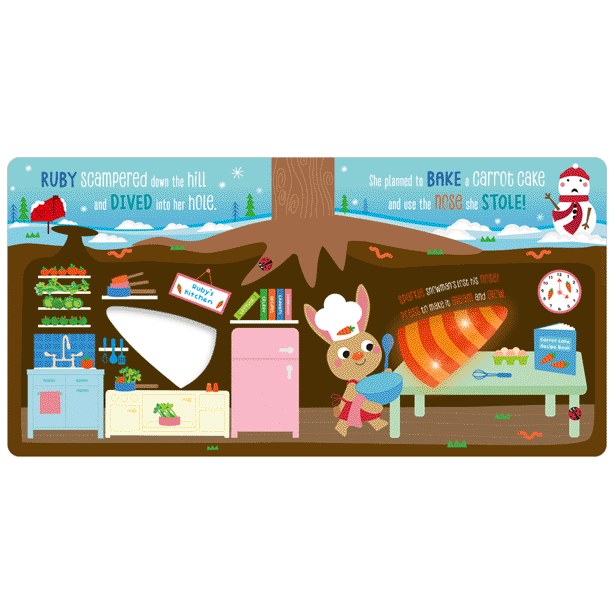 Product image 4 of Sparkle Snowman, a board book for ages 0+, by Make Believe Ideas.