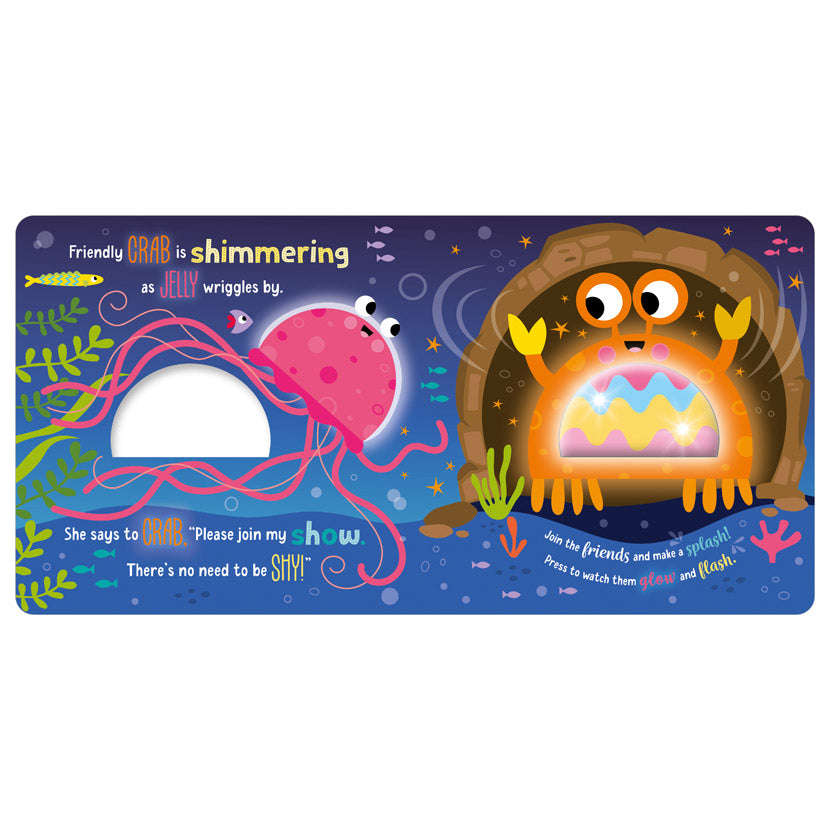 Product image 3 of Splish Splash Glow, a board book for ages 0+, by Make Believe Ideas.