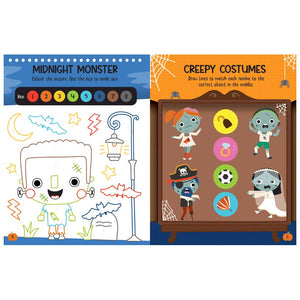 Product image 7 of Spooky Forest Activity Book, a sticker activity book for ages 4+, by Make Believe Ideas.