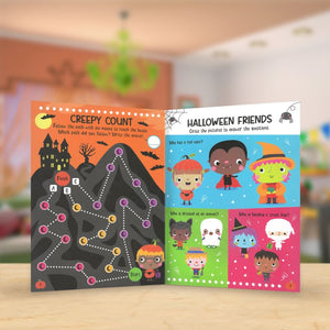 Product image 3 of Spooky Friends Activity Book, a sticker activity book for ages 4+, by Make Believe Ideas.