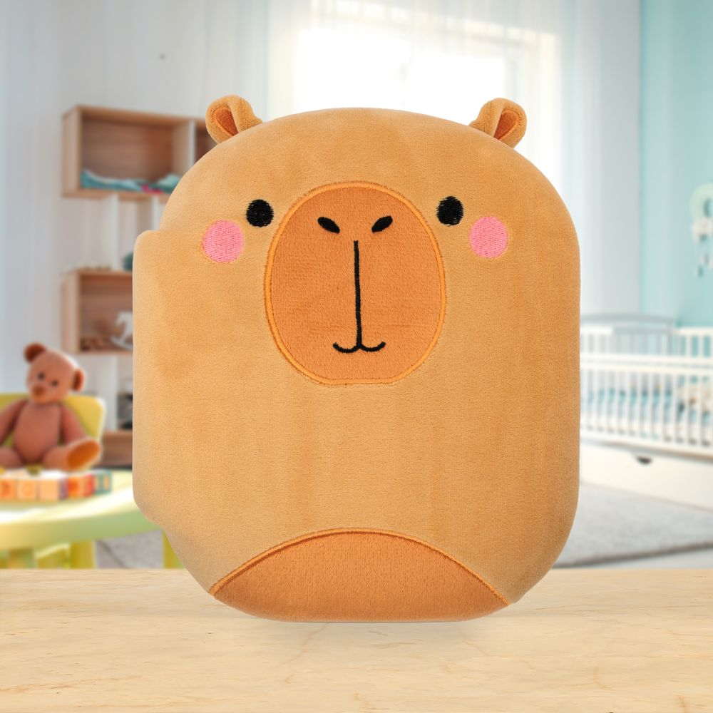 Product image 2 of Squish and Snugg Curious Capybara, a board book for ages 0+, by Make Believe Ideas.
