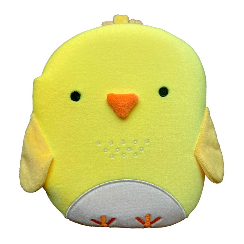 Product image 1 of Squish and Snugg Noisy Chick, a board book for ages 0+, by Make Believe Ideas.