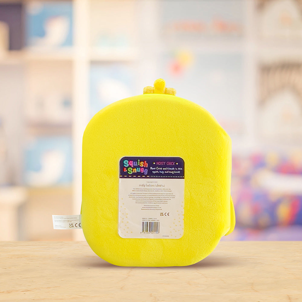 Product image 6 of Squish and Snugg Noisy Chick, a board book for ages 0+, by Make Believe Ideas.