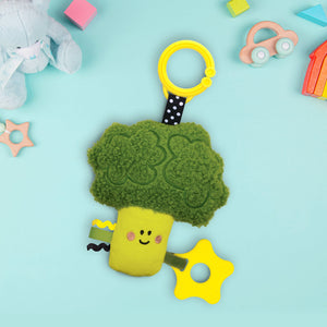 Product image 4 of Squish and Snugg On The Go Broccoli, a plush toy for ages 0+, by Make Believe Ideas.