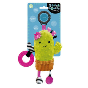 Product image 1 of Squish and Snugg On The Go Cactus, a plush toy for ages 0+, by Make Believe Ideas.