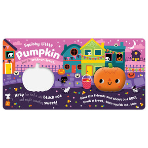 Product image 2 of Squish 'n' Squeeze Pumpkin!, a board book for ages 3+, by Make Believe Ideas.