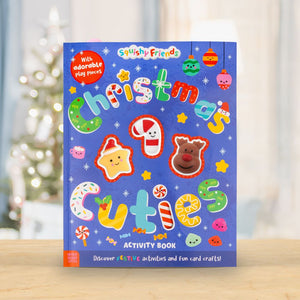 Product image 2 of Squishy Friends: Christmas Cuties Activity Book, a sticker activity book for ages 4+, by Make Believe Ideas.