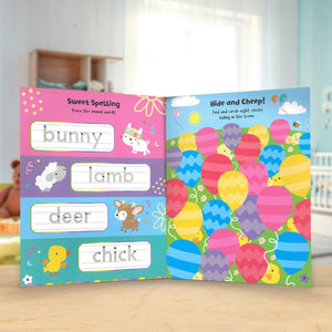 Product image 5 of Squishy Friends: Easter Cuties Activity Book, a sticker activity book for ages 4+, by Make Believe Ideas.