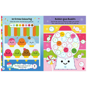 Product image 5 of Squishy Friends: Foodie Cuties, a sticker activity book for ages 4+, by Make Believe Ideas.