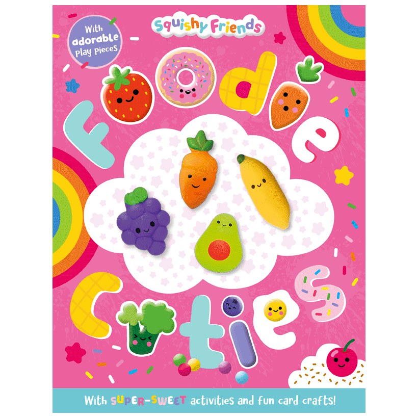 Product image 14 of Squishy Friends: Foodie Cuties, a sticker activity book for ages 4+, by Make Believe Ideas.