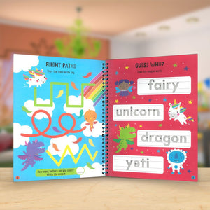 Product image 3 of Sticker World Activity Book, a sticker activity book for ages 4+, by Make Believe Ideas.