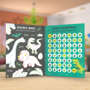 Product image 4 of Sticker World Activity Book, a sticker activity book for ages 4+, by Make Believe Ideas.
