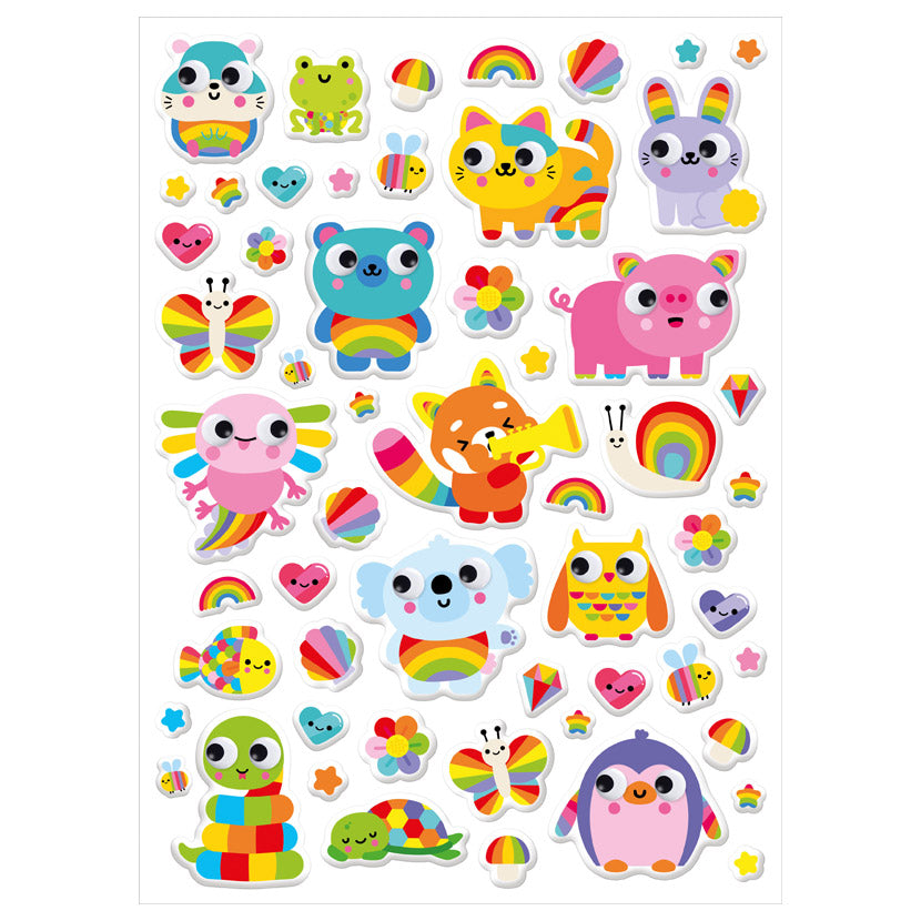 Product image 7 of Sticker World Activity Book, a sticker activity book for ages 4+, by Make Believe Ideas.