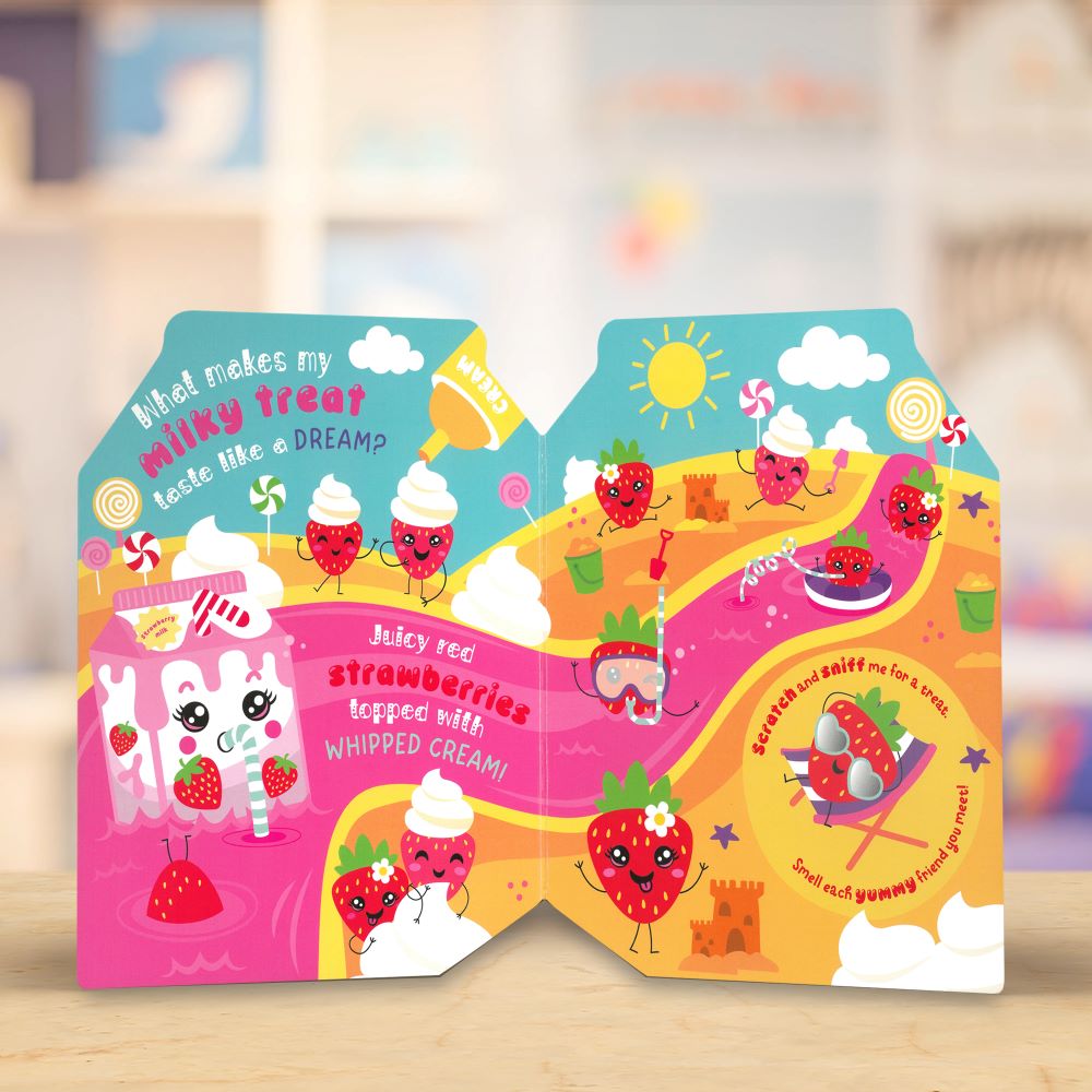 Product image 3 of Strawberry Milk, a board book for ages 0+, by Make Believe Ideas.
