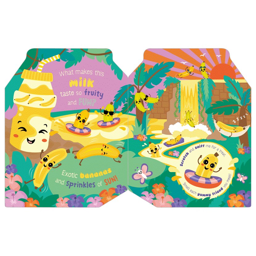 Product image 5 of Strawberry Milk, a board book for ages 0+, by Make Believe Ideas.