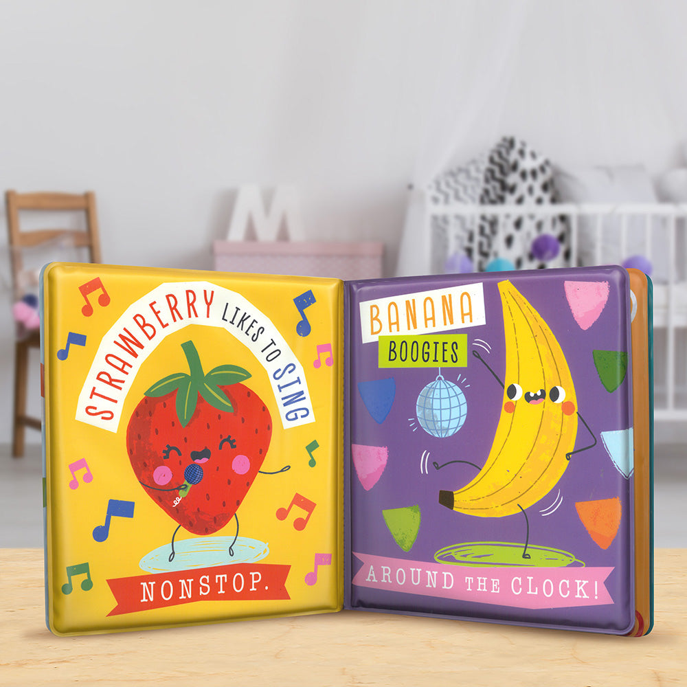 Product image 4 of Strawberry's Party!, a board book for ages 0+, by Make Believe Ideas.