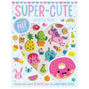 Product image 1 of Super-Cute Activity Book, a sticker activity book for ages 4+, by Make Believe Ideas.