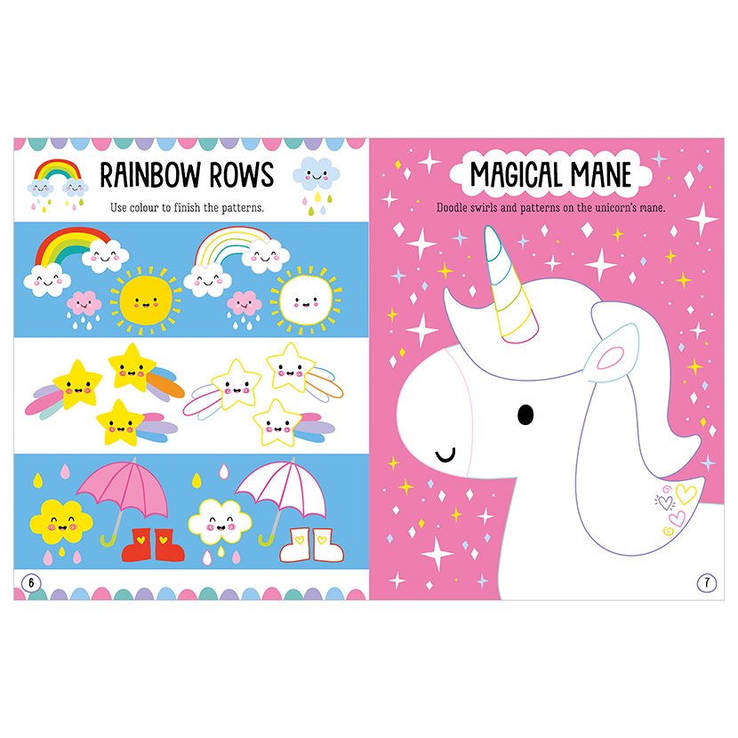 Product image 2 of Super-Cute Activity Book, a sticker activity book for ages 4+, by Make Believe Ideas.