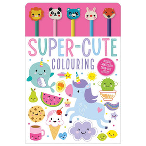 Product image 1 of Super-Cute Colouring, a box set for ages 3+, by Make Believe Ideas.