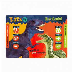 Product image 15 of T. rex vs Spinosaurus, a board book for ages 0+, by Make Believe Ideas.