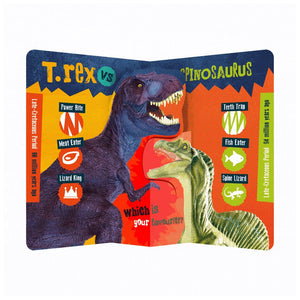 Product image 20 of T. rex vs Spinosaurus, a board book for ages 0+, by Make Believe Ideas.