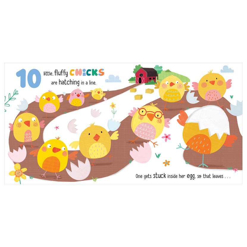 Product image 2 of Ten Little Chicks, a picture book for ages 3+, by Make Believe Ideas.
