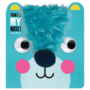 Product image 1 of That's My Nose! said Bear, a board book for ages 0+, by Make Believe Ideas.
