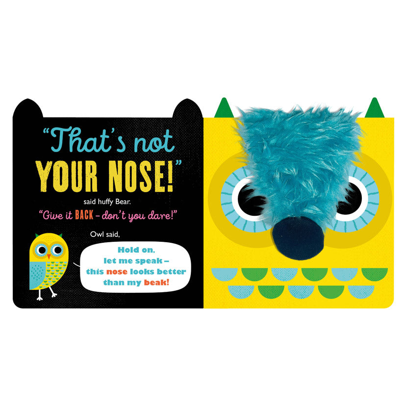 Product image 5 of That's My Nose! said Bear, a board book for ages 0+, by Make Believe Ideas.