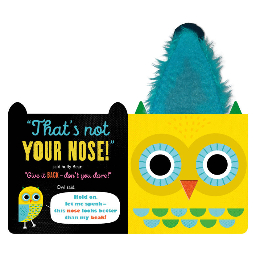 Product image 6 of That's My Nose! said Bear, a board book for ages 0+, by Make Believe Ideas.
