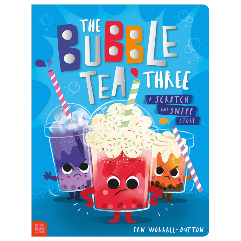 Product image 1 of The Bubble Tea Three, a picture book for ages 3+, by Make Believe Ideas.