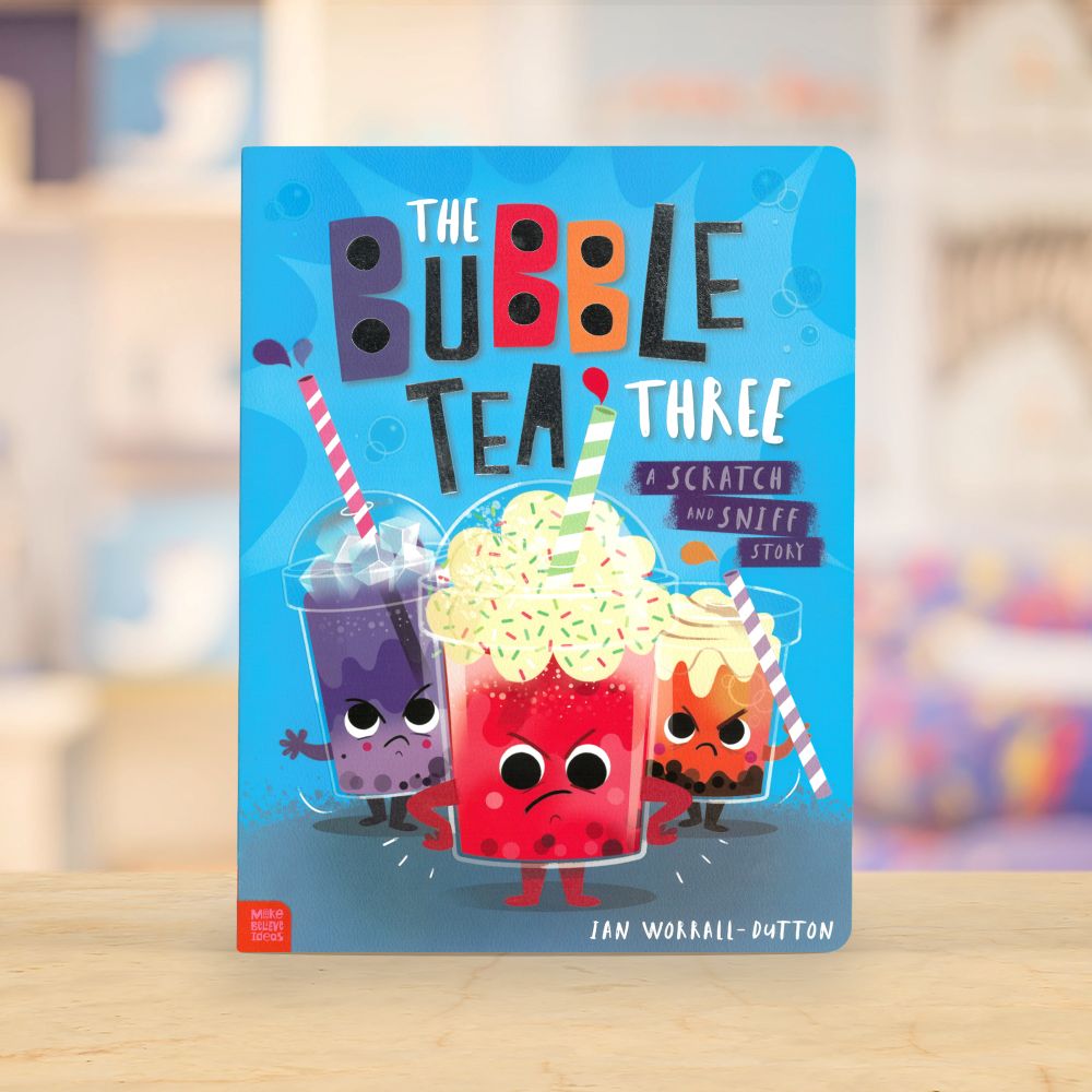 Product image 2 of The Bubble Tea Three, a picture book for ages 3+, by Make Believe Ideas.