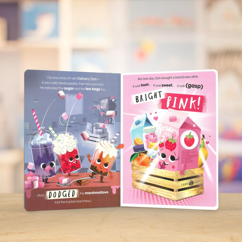 Product image 5 of The Bubble Tea Three, a picture book for ages 3+, by Make Believe Ideas.