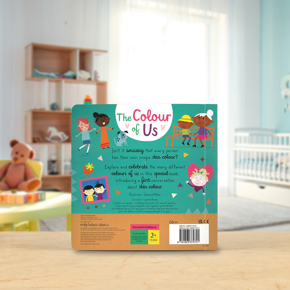 Product image 6 of The Colour of Us, a board book for ages 2+, by Make Believe Ideas.