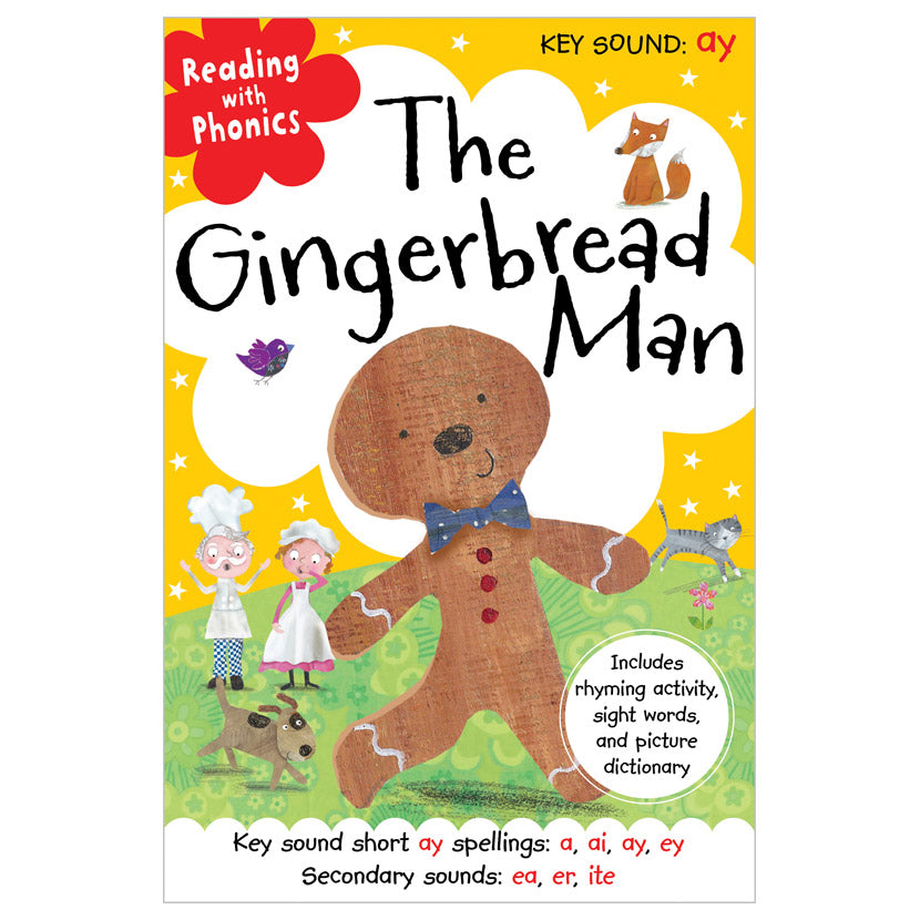 Product image 1 of The Gingerbread Man, a picture book for ages 3+, by Make Believe Ideas.