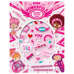 Product image 1 of The Pink and Powerfuls, a sticker activity book for ages 5+, by Make Believe Ideas.