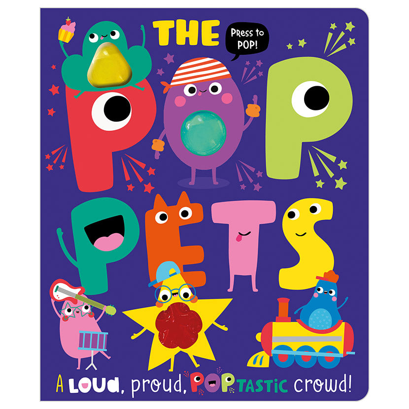Product image 1 of The Pop Pets, a board book for ages 0+, by Make Believe Ideas.