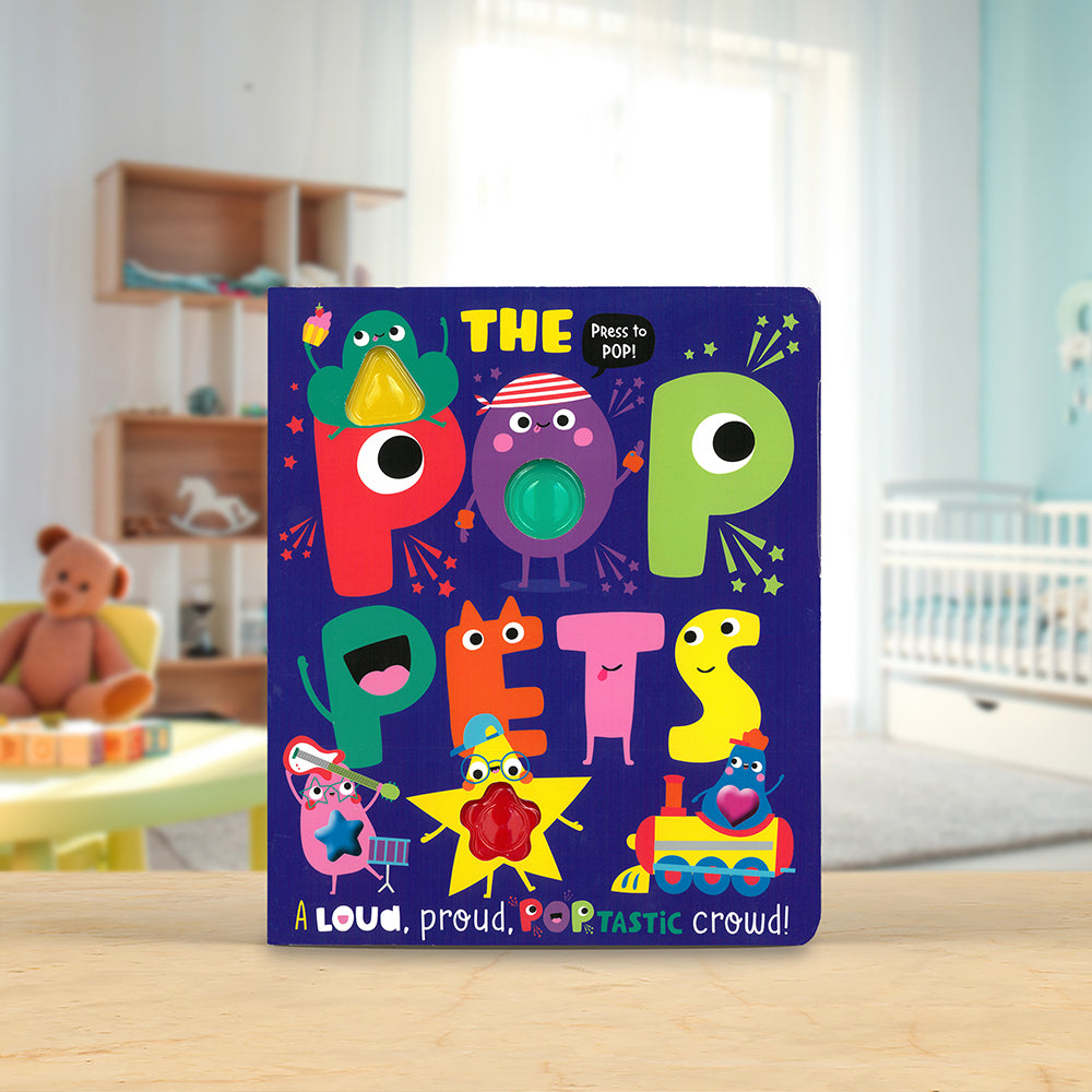 Product image 2 of The Pop Pets, a board book for ages 0+, by Make Believe Ideas.