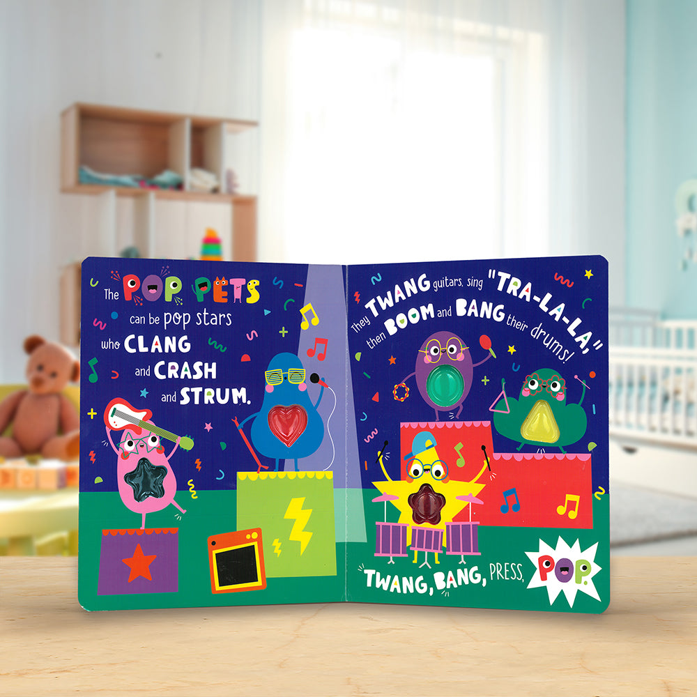Product image 4 of The Pop Pets, a board book for ages 0+, by Make Believe Ideas.