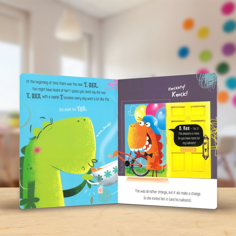 Product image 3 of The Real T. Rex, a picture book for ages 3+, by Make Believe Ideas.