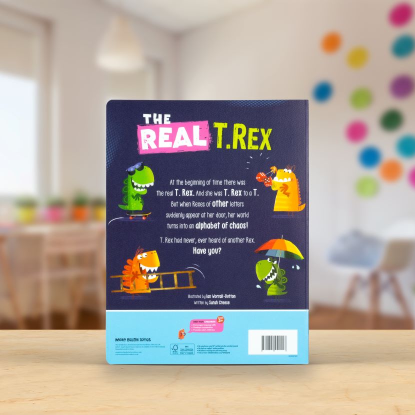 Product image 6 of The Real T. Rex, a picture book for ages 3+, by Make Believe Ideas.