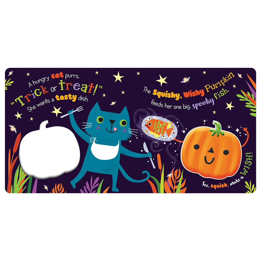 Product image 3 of The Squishy, Wishy Pumpkin, a board book for ages 3+, by Make Believe Ideas.